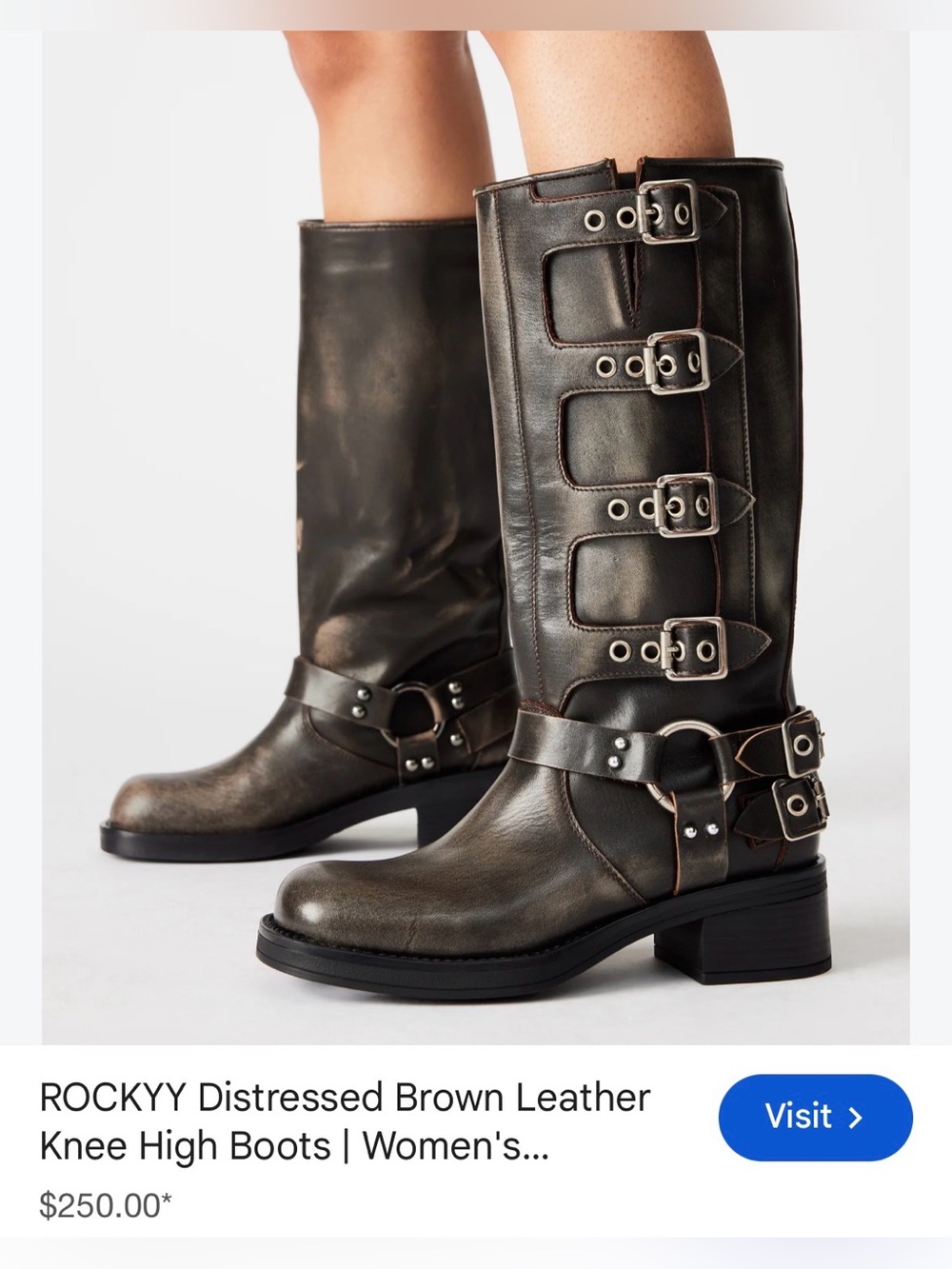 Steve Madden Rocky Buckle Boots